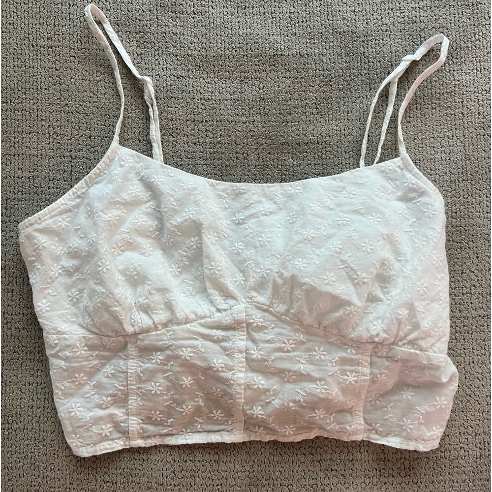 floral women's tank top